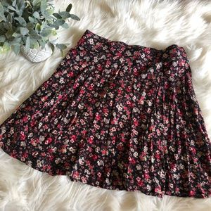 Floral Skater Skirt